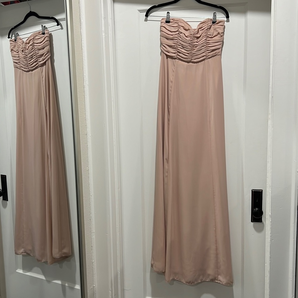 Show me your mumu - blush bridesmaid dress